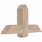 Ekena Millwork Eugene Smooth Timber Gable Bracket, Douglas Fir, 36"W x 19"H x 5 1/2"D x 5 1/2"F, 13/12 Pitch GBW036X19X0606EUG00SDF - alternate 4